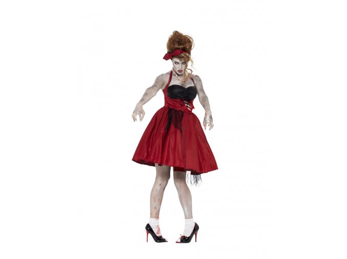 Dámský kostým zombie 50's Rockabilly