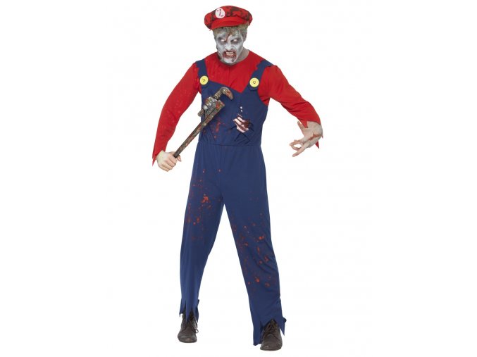 Pánský kostým zombie Super Mario