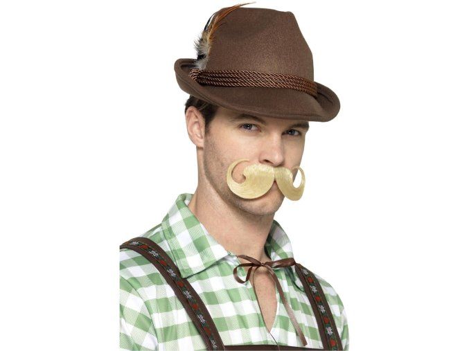 Myslivecký klobouk hnědý