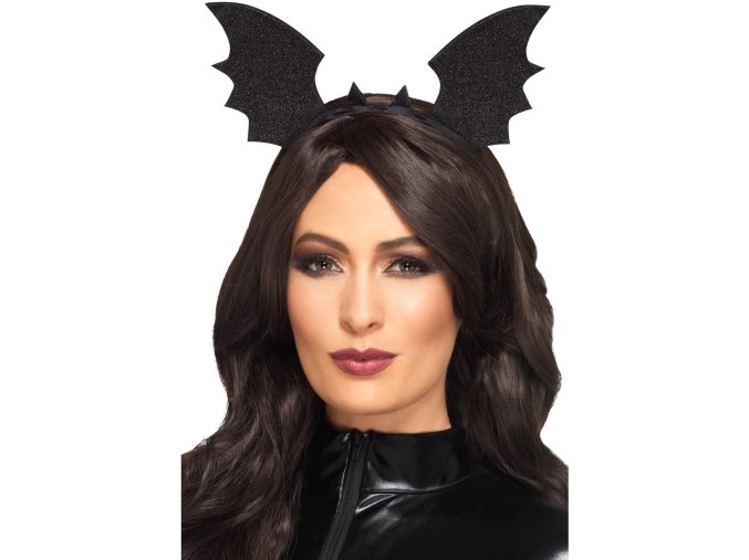 Halloween čelenka Netopýr