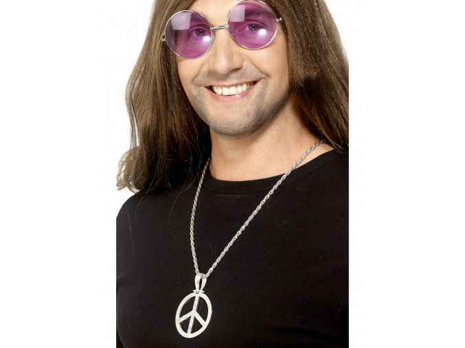 Hippies přívěsek stříbrný