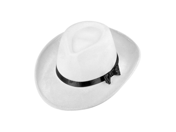 Bílý klobouk Mafián