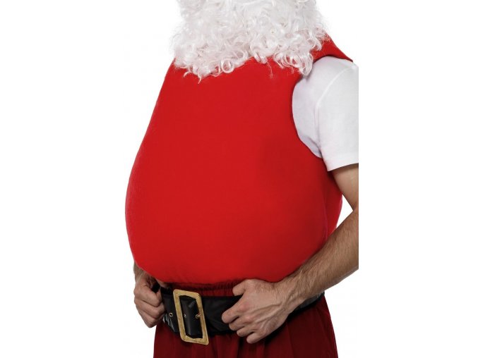 Vycpané břicho pro Santu
