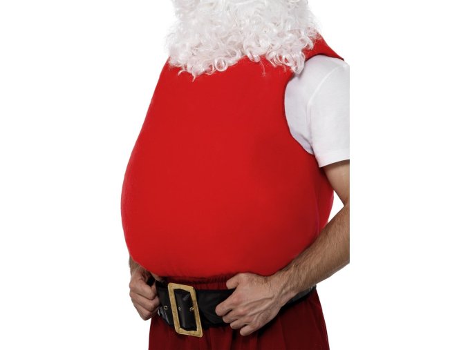 Vycpané břicho pro Santu