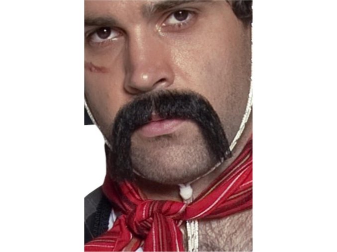 Věrohodný Western knír Mexičan