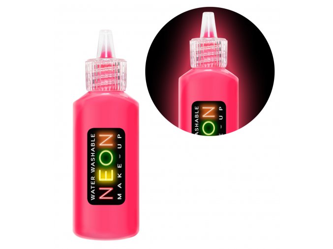 UV make-up neon růžový