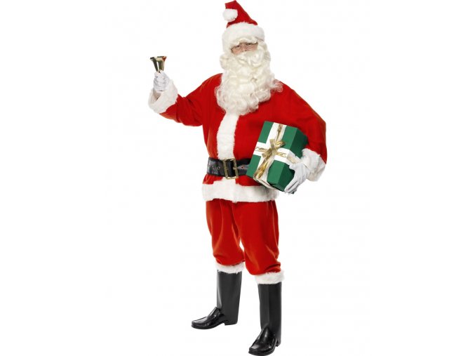 Pánský kostým Santa deluxe