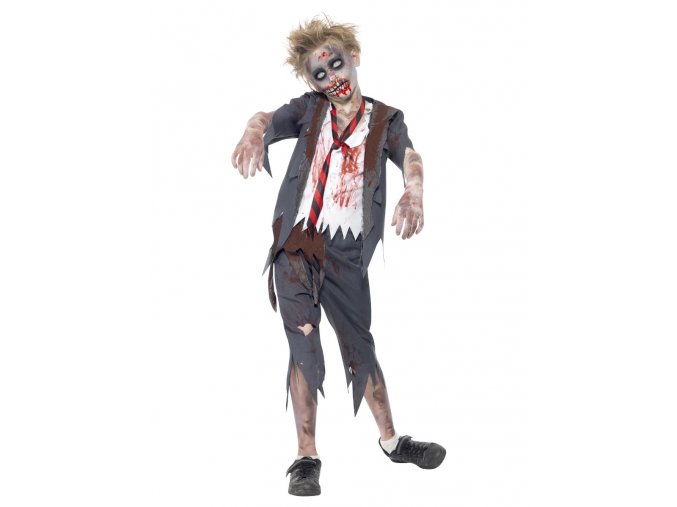 Dětský kostým zombie Školák