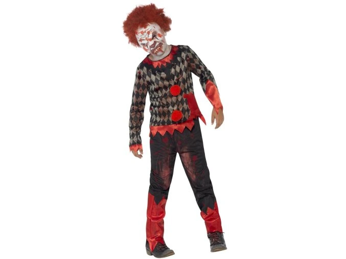 Dětský kostým zombie Klaun Deluxe