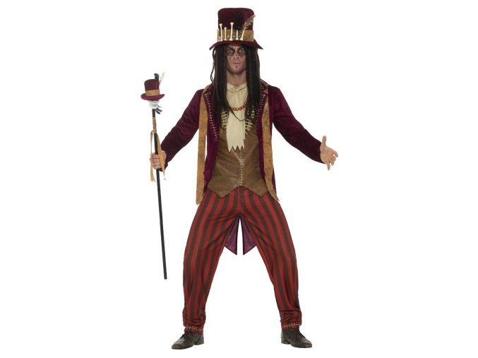 Pánský kostým voodoo čaroděj Deluxe