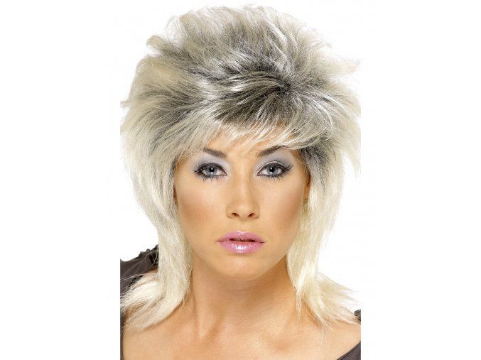 Dámská paruka 80. léta blond