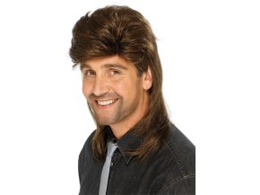 Pánská paruka Mullet 80.léta