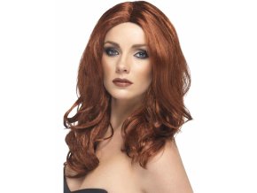 Dámská paruka Superstar kaštanová
