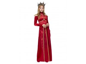 Dámský kostým červená Královna
