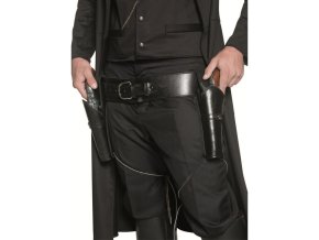 Deluxe Western pásek s pouzdry na 2 pistole