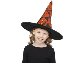 Dětský čarodějnický klobouk s dýněmi