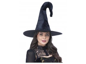 Čarodějnický klobouk Gothic velurový