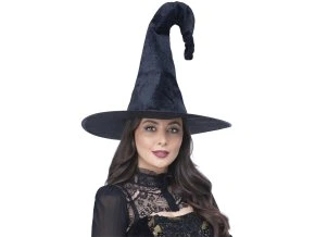 Čarodějnický klobouk Gothic velurový