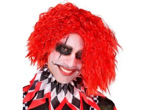 Paruka Joker červená