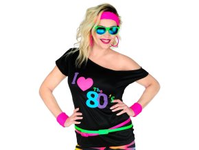 Dámské tričko "I Love 80s"