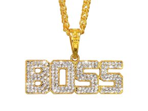 Zlatý náhrdelník Boss 65 cm