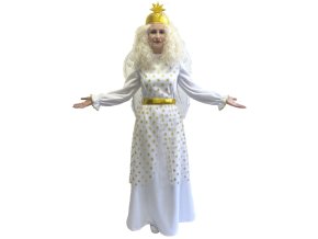 Dámský kostým Anděl - fleecové šaty