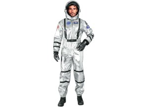 Kostým Astronaut - stříbrný
