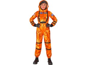 Dámský kostým Astronautka - oranžový