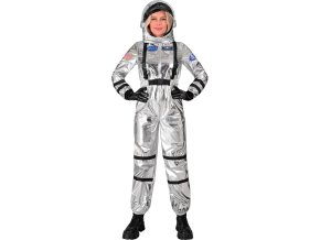 Dámský kostým Astronautka - stříbrný