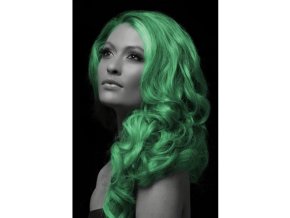 zelený sprej na vlasy