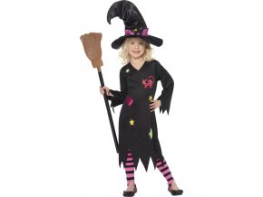 Dětský kostým malá čarodějnice
