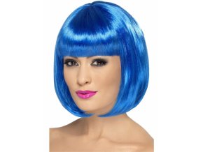 Dámská paruka mikádo modrá