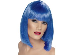 Dámská paruka Mikádo modrá