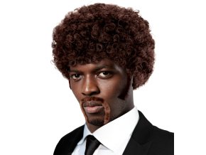 Afro paruka s knírem Jules (Pulp Fiction)