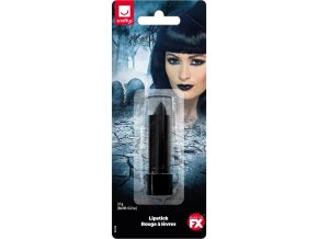 Halloween černá rtěnka