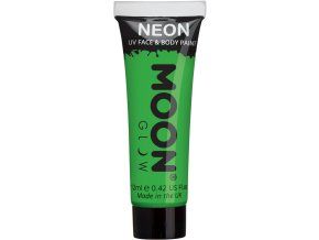 UV NEON barva na tělo a obličej Zelená