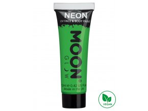 UV NEON barva na tělo a obličej Zelená