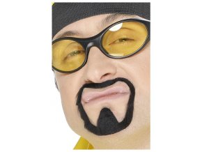 Vousy Ali G černé 80.léta