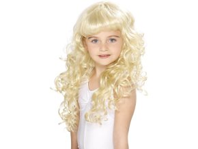 Dětská blonďatá paruka
