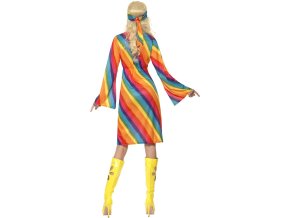 Dámské šaty Hippies duhové