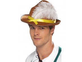 Bavorský klobouk s brkem