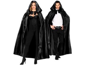 Černý plášť deluxe (145cm)