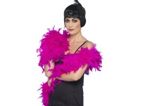 Péřové boa Fuchsia 80g