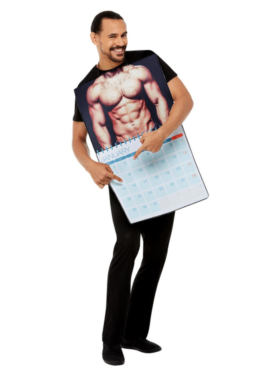 Pánský kostým Sexy kalendář