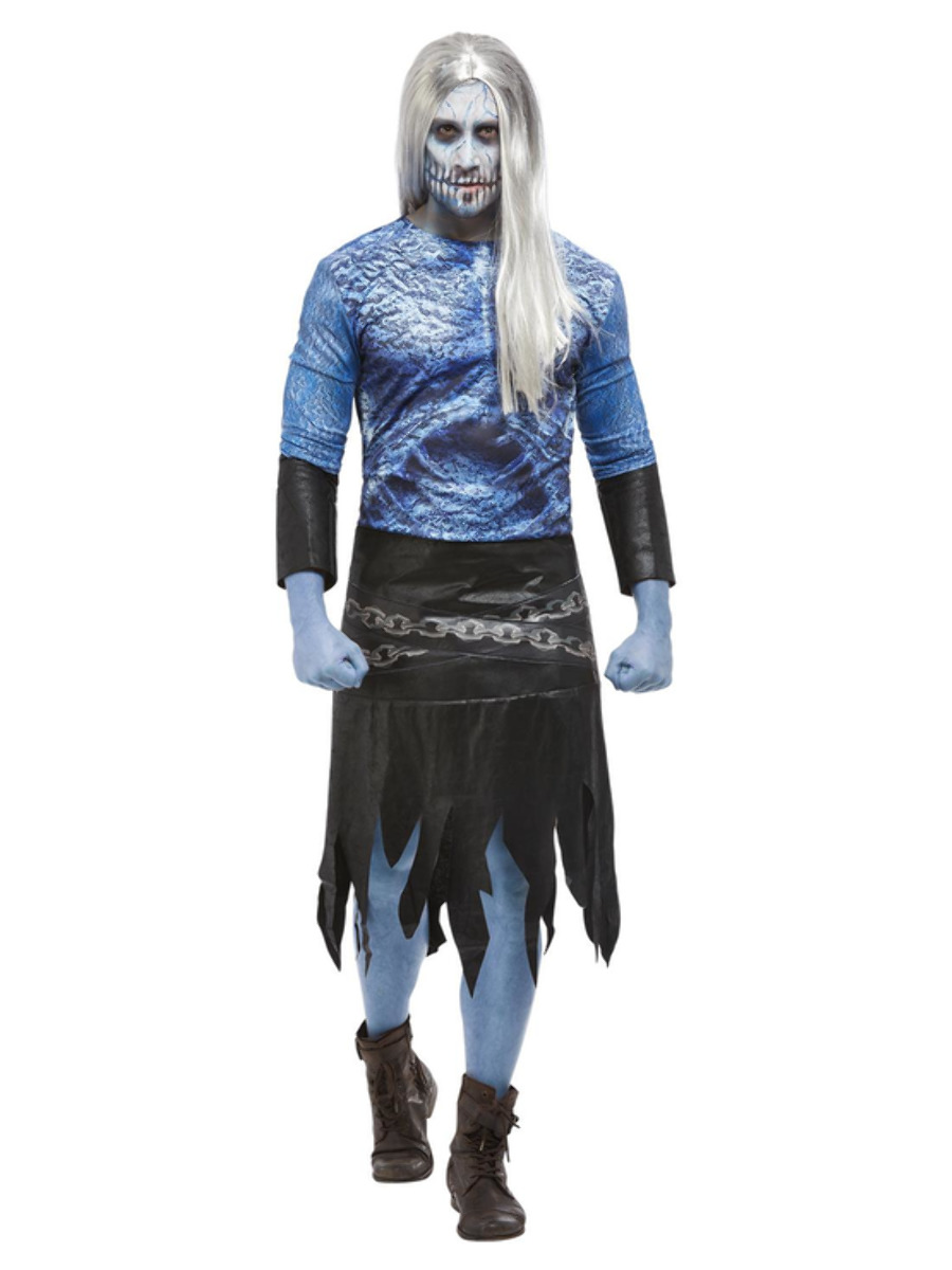 Pánský kostým zombie zimní bojovník L (52-54)