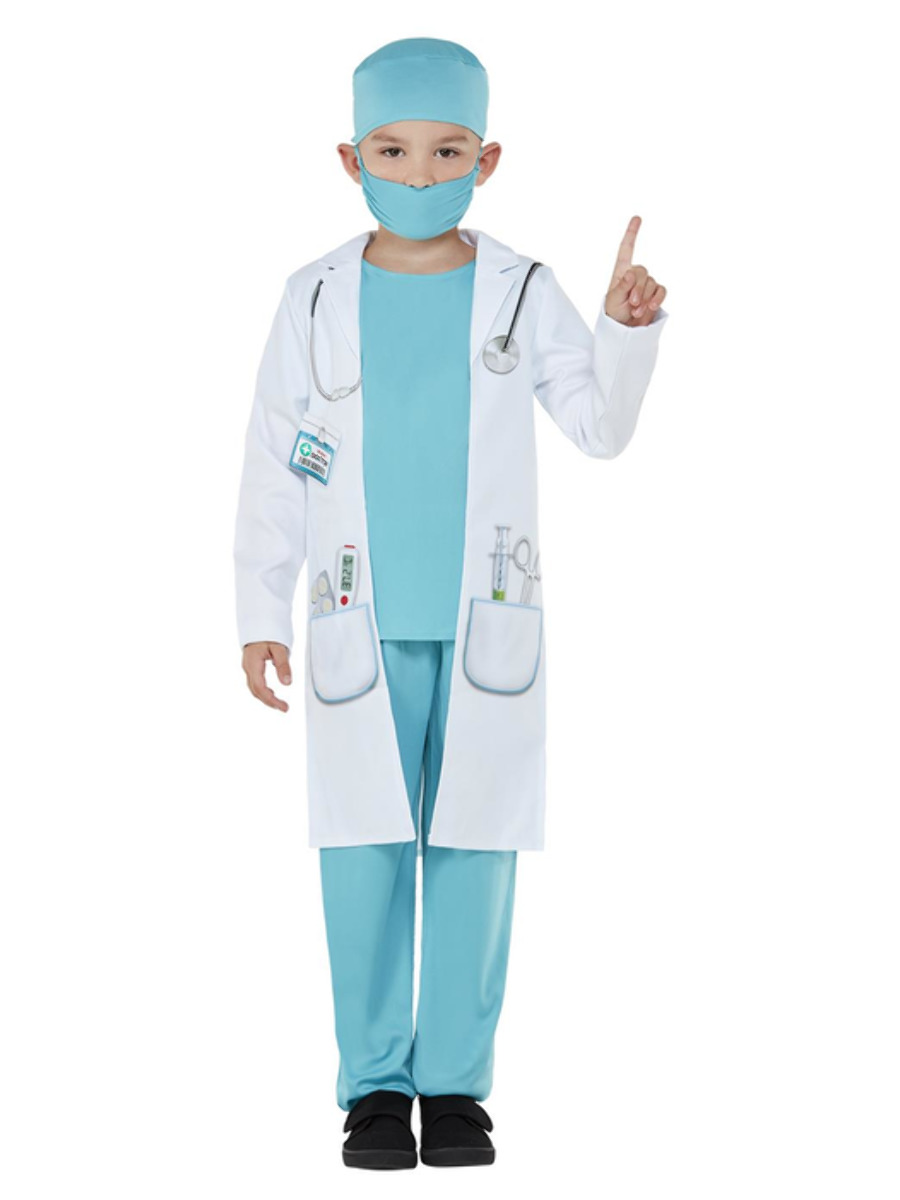 Dětský kostým doktor Dětská velikost: 7-9 let