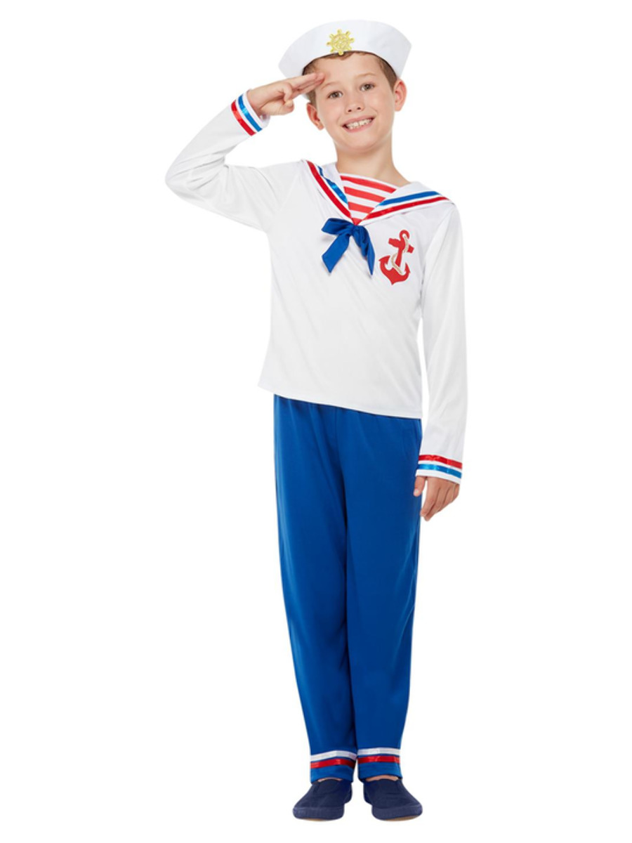 Dětský kostým námořník 7-9 let