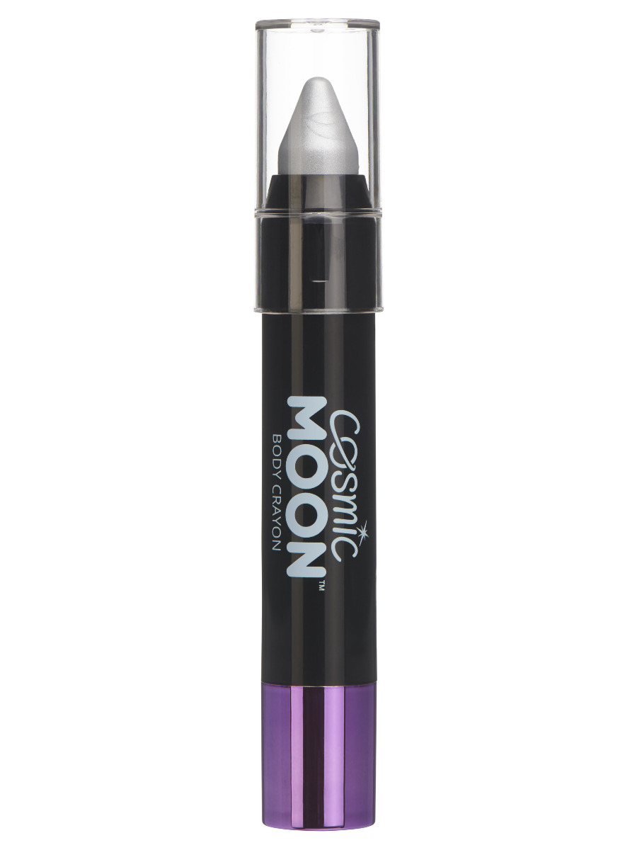Metalická makeup tužka Stříbrná
