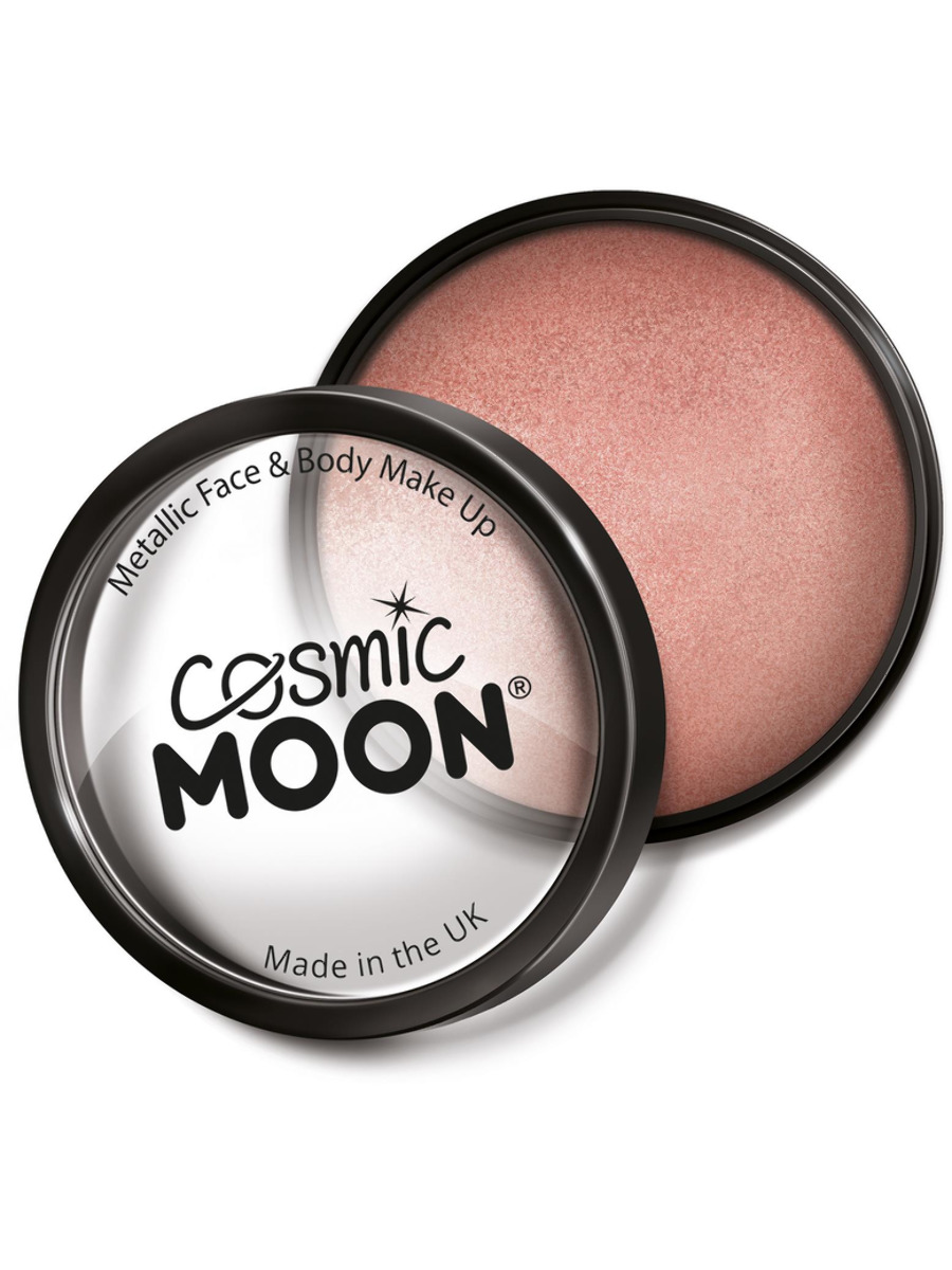 Metalický makeup Rose Gold