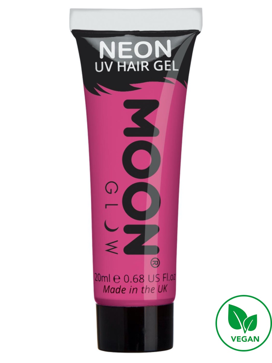 UV NEON gel na vlasy Růžový
